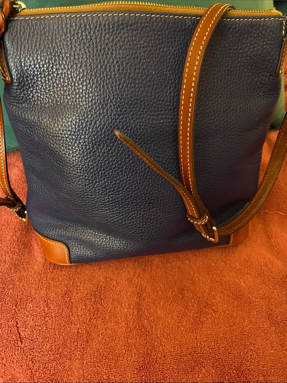 Dooney and Bourke Blue crossbody Bag - Picture 4 of 10